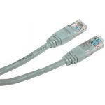 PremiumCord sputp500 patch UTP RJ45-RJ45 level 5e, 50m, šedý – Hledejceny.cz