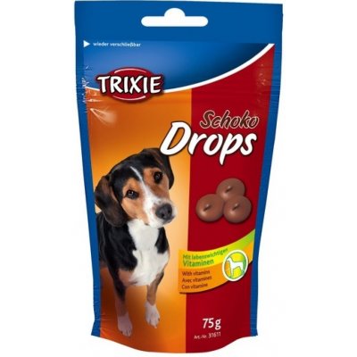 Trixie dropsy čokoládové 75 g – Zboží Mobilmania