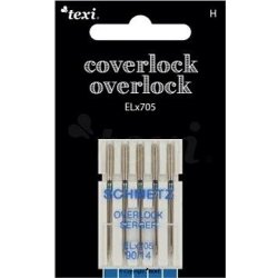 Jehly pro overlocky/coverlocky Texi overlock/coverlock ELx705 5×90