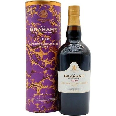 Graham's Late Bottled Vintage Porto 20% 1 l (holá láhev) – Zboží Dáma