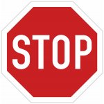 DZ P6 - Stůj, dej přednost v jízdě! Dopravní značka 700 mm stop – HobbyKompas.cz