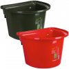 Vybavení stáje a sedlovny Závěsný kbelík na krmivo 12 l bez madla červená