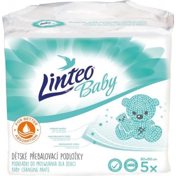 Linteo Baby Dětské přebalovací podložky 5 ks