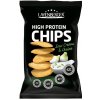 Chipsy Layenberger High Protein Chips zakysaná smetana cibulka 75 g