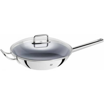 Zwilling Plus nepřilnavá pánev wok se skleněnou poklicí 32 cm 40992-032