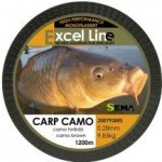 Sema CARP CAMO brown 1200 m 0,28 mm 9,85 kg – Zboží Dáma