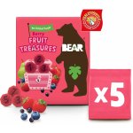 BEAR Fruit treasures berry jahoda a borůvka 5 x 20 g – Zboží Mobilmania