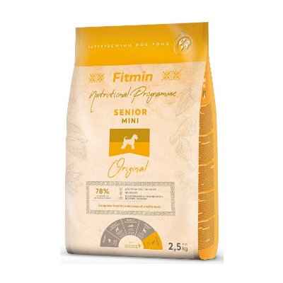 Fitmin dog NP mini senior 2 x 2,5 kg – Hledejceny.cz