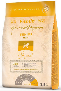 Fitmin dog NP mini senior 2 x 2,5 kg