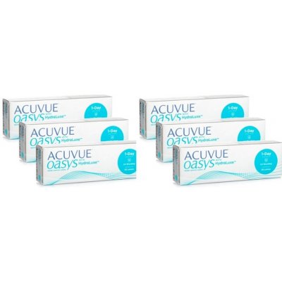 Johnson & Johnson Acuvue Oasys 1-Day with HydraLuxe 180 čoček – Hledejceny.cz