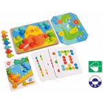 Lucy & Leo 324 Mozaika a vyšívání herní set s předlohami a silikonovými kolíčky – Zboží Dáma