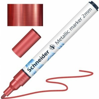 Schneider Paint-It 011 hrot metalická červená – Hledejceny.cz
