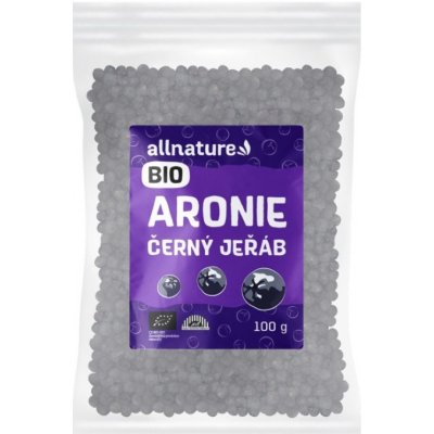 ALLNATURE Aronie černý jeřáb BIO 100 g – Sleviste.cz