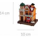 Koopman Dekorativní figurka Vánoční domeček 10 x 14 cm – Hledejceny.cz