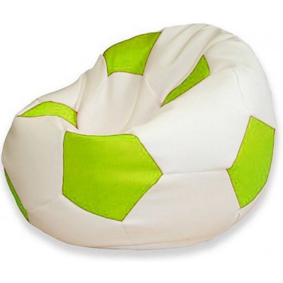 EMI fotbalový míč bílo-limetkový