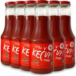 ZP Mikulčice XXL Extra sada kečupů sklo 6 x EXTRA KEČUP jemný 0,5 kg – Sleviste.cz