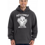 Pojď se pomazlit bílý potisk mikina OVERSIZE unisex NOVINKA – Hledejceny.cz