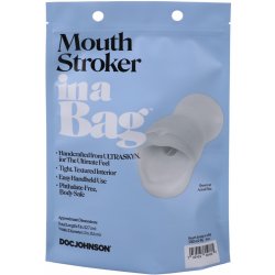 Doc Johnson in a Bag Mouth Stroker Transparent