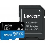 Lexar microSDXC UHS-I U3 128 GB LSDMI128BBEU633A – Zbozi.Blesk.cz