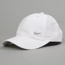 Nike Metal Swoosh Cap White