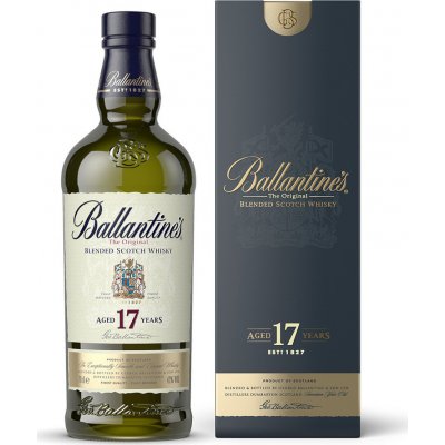 Ballantine’s Whisky 17y 40% 0,7 l (karton) – Zbozi.Blesk.cz