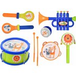Mikro trading Sada hudebních nástrojů 7 ks s paličkami – Zboží Dáma