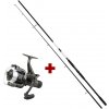 Prut DAM Base-X Carp 3,6 m 3 lb 2 díly + Naviják