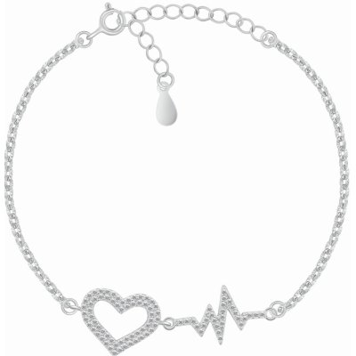 Brilio Silver náramek BRC165W – Hledejceny.cz