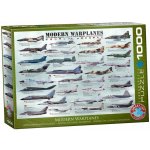 EuroGraphics Moderní bojová letadla 1000 dílků – Hledejceny.cz
