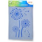 Optys Šablona Pampelišky 20 x 30 cm – Sleviste.cz