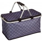 KESPER Nákupní košík, termo, skládací 50x29 cm, modrá se vzorem – Zboží Dáma