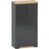 Koupelnový nábytek COMAD BALI 830 grey, grafit/lesklý grafit/dub votan