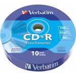 Verbatim CD-R 700MB 52x, bulk box, 10ks (43725) – Hledejceny.cz