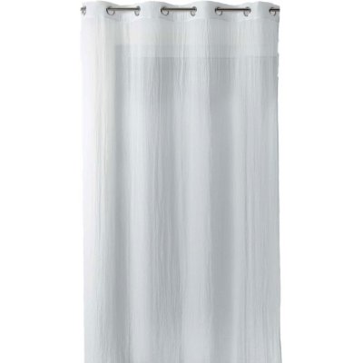 Douceur d'intérieur Hotová záclona s kroužky MITSY, 140 x 240 cm, bílá bílá – Hledejceny.cz