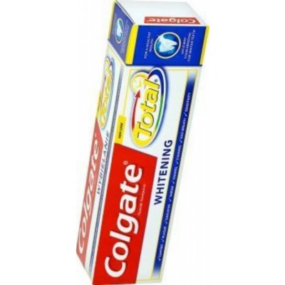 Colgate Total Whitening zubní pasta s bělicím účinkem 100 ml – Zbozi.Blesk.cz