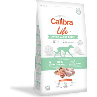 Calibra Dog Life Junior Large Breed Chicken 3 x 12 kg – Zboží Mobilmania