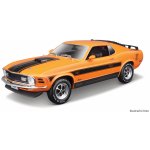 Maisto Ford Mustang Mach 1 1970 Oranžový 1:18 – Zboží Dáma