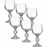 Crystalex Sklenice Claudia na víno 230ml 6ks – Zboží Mobilmania