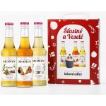 Monin Šťastné a Veselé Coffee box 3 x 250 ml – Sleviste.cz