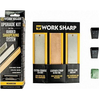 Work Sharp WSSA0003300 WS Guided Sharpening System Upgrade Kit English Only – Zbozi.Blesk.cz