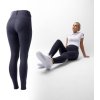 Jezdecké kalhoty Horze Jeggings Dea Termo Full grip dámské polar blue