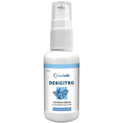 AromaSanity Dezinfekční lecitinová emulze DESICITRO na ruce 50 ml – Sleviste.cz