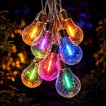 Světelný řetěz Forever Light 4 cm solární vícebarevný – Hledejceny.cz