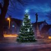 Vánoční osvětlení DecoLED Sada LED osvětlení pro stromy s výškou 3-5 m, ledově bílá s padajícím sněhem