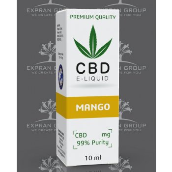 Expran Group CBD Vape Liquid Mango 10 ml 600 mg od 699 Kč - Heureka.cz
