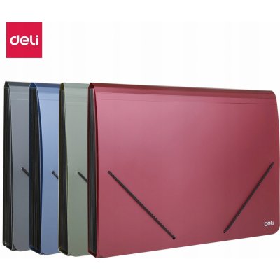 Deli Desky na spisy New York A4 13 přihrádek – Zboží Mobilmania