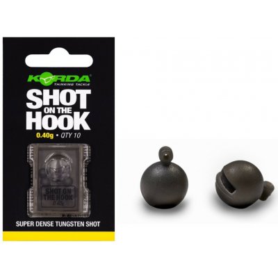 Korda Závaží Shot On The Hook 10 ks 0,4 g – Zboží Dáma