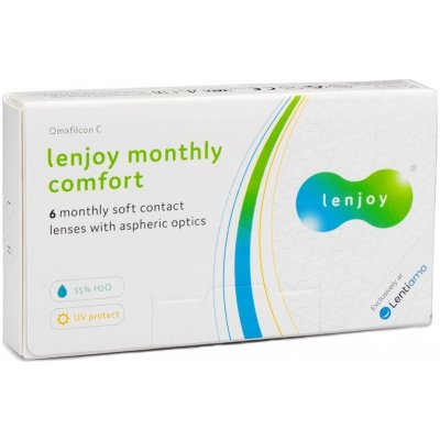 Lenjoy Monthly Comfort 6 čoček – Zboží Mobilmania