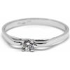Prsteny Klenoty Budín Luxusní diamantový zásnubní prsten s diamantem libovolná J 28231 17