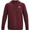 Pánská mikina Under Armour Essential Fleece FZ Hood-RED